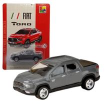 Carrinho de Metal Fiat Toro Cinza Pneus de Borracha CKS