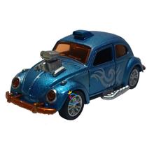 Carrinho de Metal Fusca Turbinado McFive Die-Cast Model 1981 Escala 1:36 Azul 6836-38 - Dorémi