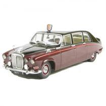 Carrinho de Metal Miniatura Escala 1:43 Daimler DS420 Limousine Rainha Elizabeth II
