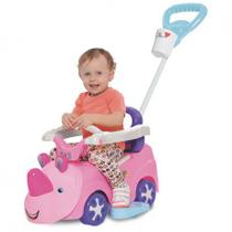 Carrinho de Passeio 2 em 1 Quadriciclo Rino Baby Car Menina - MercoToys