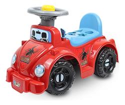 Carrinho De Passeio Andador Bebê Educativo Cor Vermelho