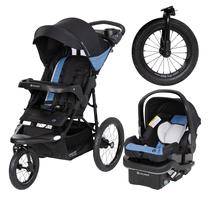 Carrinho de passeio Baby Trend Expedition Zero Flat Jogger Dash Blue Carrinho de passeio Baby Trend Expedition Zero Flat Jogger Dash Blue