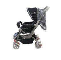 Carrinho De Passeio Bebê Menina Confort Seguro C/Cesto Rosa Color Baby