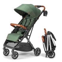 Carrinho de passeio Bombi Bēbee V2 leve em material vegano dobrável Carrinho de passeio Bombi Bēbee V2 leve em material vegano dobrável