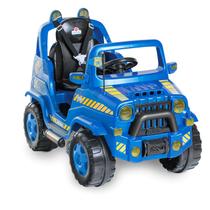 Carrinho de Passeio Calesita Diipi Polícia 2 em 1 com Pedal Empurrador