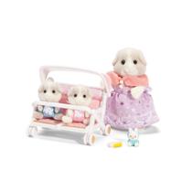 Carrinho de Passeio Calico Critters Patty & Paden com Penny Guinea Pig