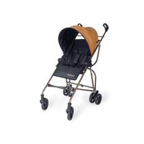 Carrinho de passeio capri - preto caramelo - galzerano