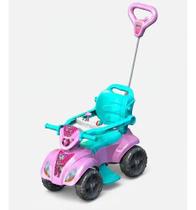 Carrinho De Passeio criança Quadriciclo Infantil Com haste Empurrador para os pais Carrinho De Passeio criança Quadriciclo Infantil Com haste Empurrador para os pais