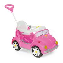 Carrinho de Passeio e Pedal - 1300 Fouks Rosa - Calesita
