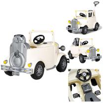 Carrinho de Passeio e Pedal Bebe Calesita Calhambek A Branco