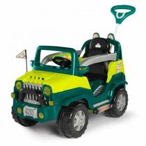 Carrinho de Passeio e Pedal Infantil Diipi Verde - Calesita Carrinho de Passeio e Pedal Infantil Diipi Verde - Calesita