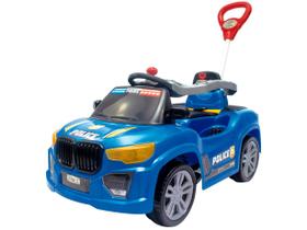 Carrinho de Passeio e Pedal Infantil Maral BM Car Azul Police