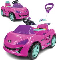 Carrinho de Passeio e Pedal Infantil Maral Mc Laram Rosa Carrinho de Passeio e Pedal Infantil Maral Mc Laram Rosa