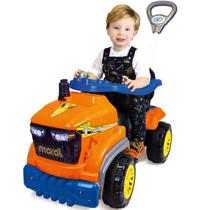 Carrinho de Passeio e Pedal Maral Tractor Agro Laranja 25kg Carrinho de Passeio e Pedal Maral Tractor Agro Laranja 25kg