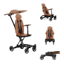 Carrinho de Passeio Evolur Cruise Rider Leve com Canopy - Cor Cognac