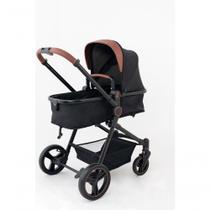Carrinho De Passeio Galzerano Ivy 0 A 15kg Com Cesto Moises Preto Carrinho De Passeio Galzerano Ivy 0 A 15kg Com Cesto Moises Preto