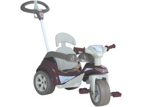 Carrinho de Passeio Infantil Baby Trike Evolution - Elegance com Pedal com Empurrador Biemme