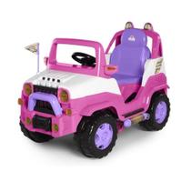 Carrinho De Passeio Infantil Com Pedal Diipi Rosa 1028 Calesita