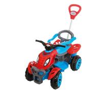 Carrinho De Passeio Infantil com Pedal e Empurrador Quadriciclo Spider - Maral