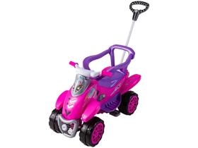 Carrinho de Passeio Infantil Cross Legacy Pink - com Pedal com Empurrador Calesita