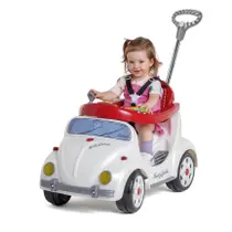 Carrinho de passeio infantil fusca branco com cinto fouks calesita