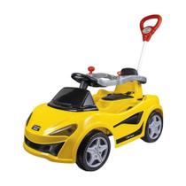 Carrinho De Passeio Infantil Mc Laram Amarelo Alça Segurança Carrinho De Passeio Infantil Mc Laram Amarelo Alça Segurança