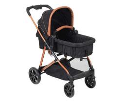 Carrinho de Passeio Infantil Revert 22 Preto Cobre Burigotto Carrinho de Passeio Infantil Revert 22 Preto Cobre Burigotto