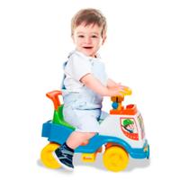 Carrinho De Passeio Infantil Totoka Plus Sem Eletrônico Azul Totoquinha Velotrol Andador de Empurrar - Cardoso Toys