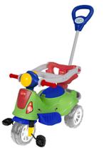 Carrinho De Passeio Ou Pedal Infantil Triciclo Avespa Com Empurrador Maral