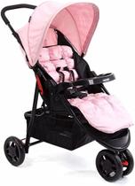 Carrinho De Passeio Para Bebê Delta Até 15kgs Rosa Voyage