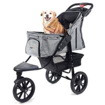 Carrinho de passeio para Pet, animal de estimação, cachorro, cão, gato de grande porte até 25Kg Carrinho de passeio para Pet, animal de estimação, cachorro, cão, gato de grande porte até 25Kg