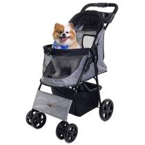 Carrinho de passeio para Pet, animal de estimação, cachorro, cão, gato de pequeno porte até 15 Kg Carrinho de passeio para Pet, animal de estimação, cachorro, cão, gato de pequeno porte até 15 Kg