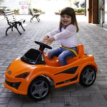 Carrinho De Passeio Parque Infantil Velotrol Criança Menino Menina Laranja