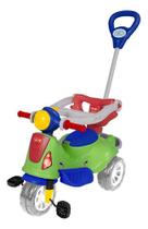 Carrinho De Passeio Pedal Infantil Triciclo Avespa Maral Cor Verde