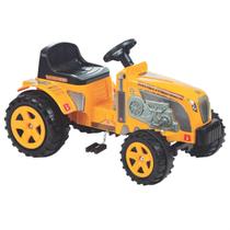 Carrinho De Passeio Pedal Trator Farmer Amarelo Carrinho De Passeio Pedal Trator Farmer Amarelo