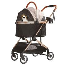 Carrinho de Passeio Pet Tuut Dobrável para Cães e Gatos até 15kg Premium + Book Carrinho de Passeio Pet Tuut Dobrável para Cães e Gatos até 15kg Premium + Book