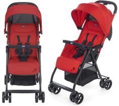 Carrinho De Passeio Portátil 5 Posições Para Bebê Ohlalà 2 Páprika - 0 a 15Kg - Chicco - Super Leve - 070794