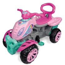 Carrinho de Passeio Quadriciclo Infantil Maral Com Pedal Buzina Empurrador Motoquinha Spider Carrinho de Passeio Quadriciclo Infantil Maral Com Pedal Buzina Empurrador Motoquinha Spider