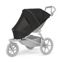 Carrinho de passeio Thule Urban Glide 3 com capa de malha, preto