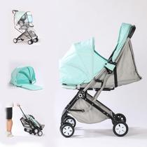 Carrinho de Passeio Tigasy Lightweight - Com Cesto e Capa de Chuva