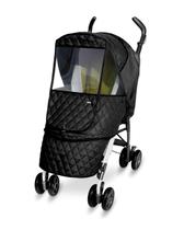 Carrinho de Passeio Weather Shield Manito Castle Alpha - Preto