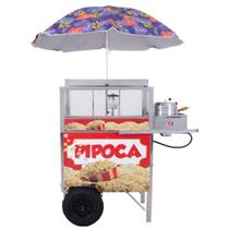 Carrinho de Pipoca Pronto para Trabalhar