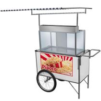 Carrinho de Pipoca Simples com Toldo BL32RB/T Cefaz Carrinho de Pipoca Simples com Toldo BL32RB/T Cefaz