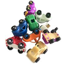 Carrinho de Plástico Colorido Fusca - 10 Unidades - Mini Toys Carrinho de Plástico Colorido Fusca - 10 Unidades - Mini Toys