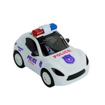 Carrinho de Policia bate e volta Brinquedo com luz colorida e som de sirene.
