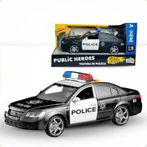 Carrinho de policia com luz e som e abertura de portas Carrinho de policia com luz e som e abertura de portas