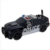 Carrinho De Polícia De Fricção Com Luzes E Sons 1:20 000638 - Shiny Toys
