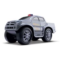 Carrinho de polícia grande pick up de brinquedo big federal speed police - SAMBA TOYS