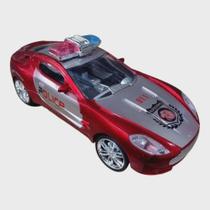 Carrinho De Policial Controle Remoto Total Super Carro Policia(Vermelho) Carrinho De Policial Controle Remoto Total Super Carro Policia(Vermelho)