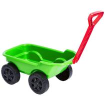 Carrinho de Praia Mão Areia Trolley Verde 60cm Kepler